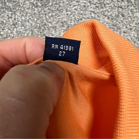 Polo Golf Polo shirt men’s xxl Gasparilla orange Ralph Lauren logo vtg - Picture 8 of 8